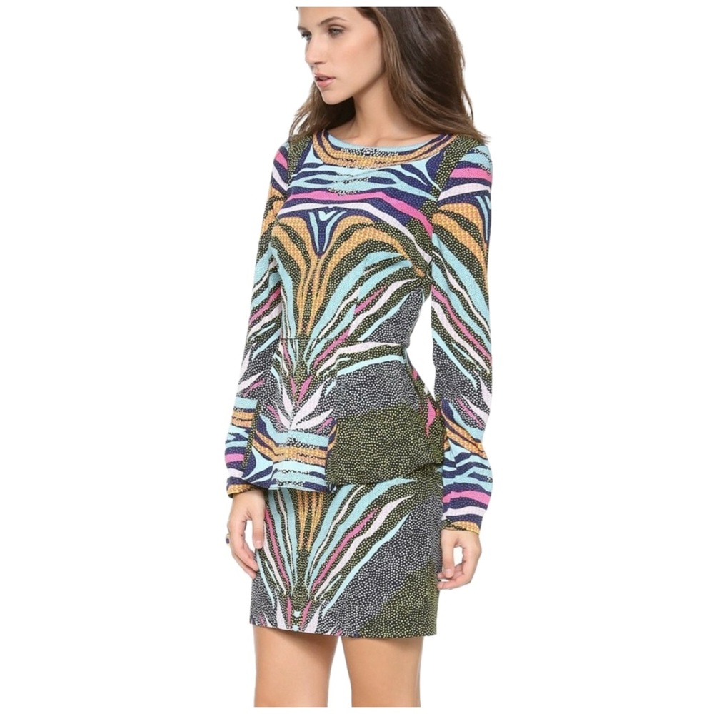 MARA HOFFMAN “Phoenix Black" Peplum Dress
